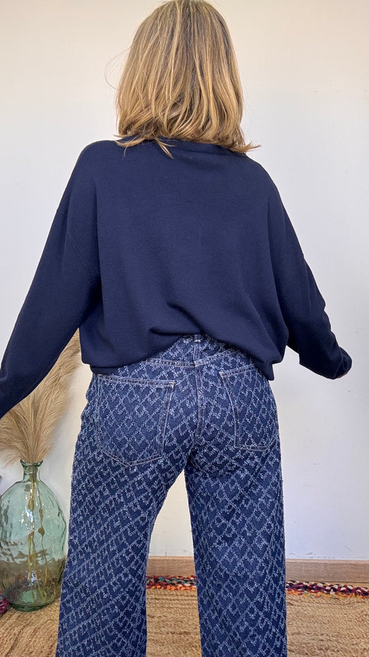 Tiffosi Wide Hip Jeans - High Waist Jeans for Women