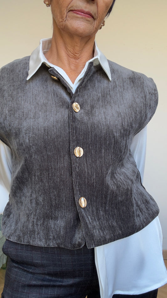 Chaleco Terciopelo Zintia