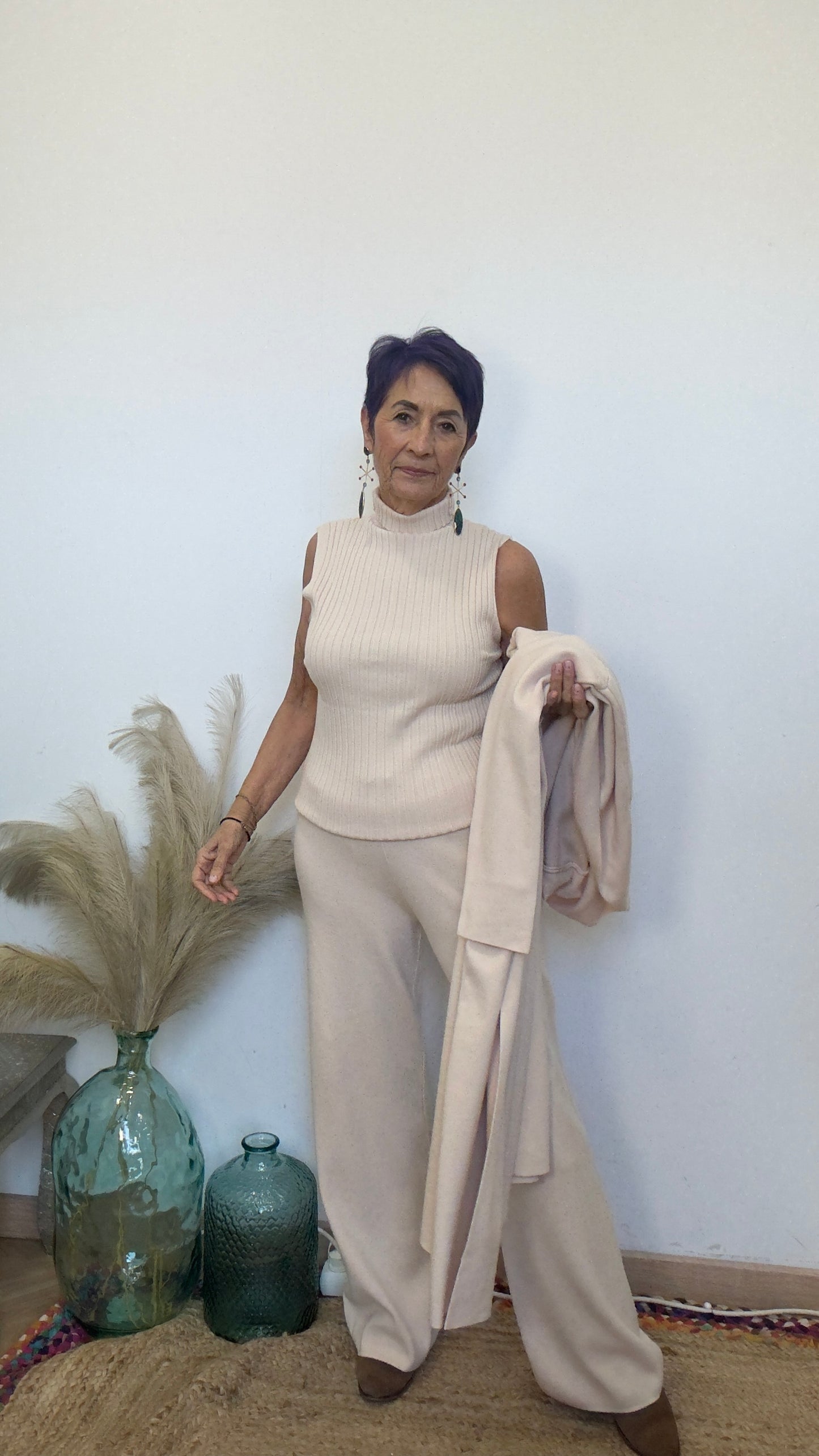 Mariana Set with Funnel Neck Jacket - Comfortable and Cozy BDP