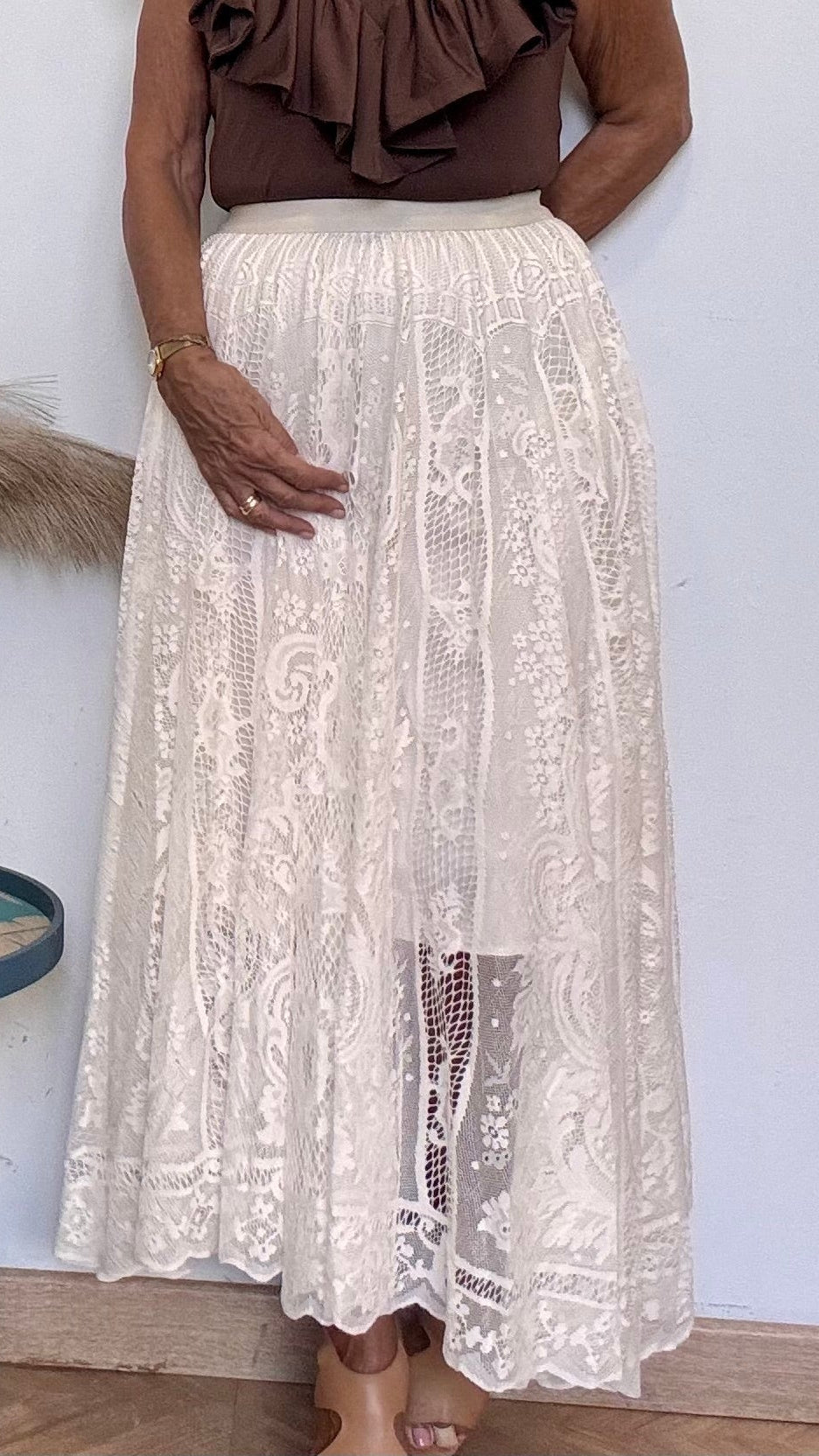 Falda Encaje Helen