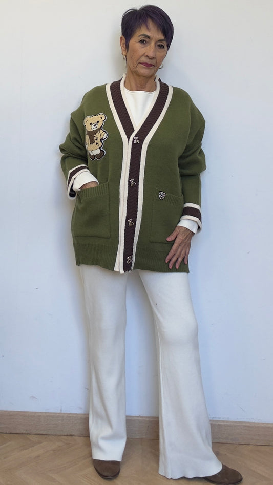 Chaqueta punto Osito