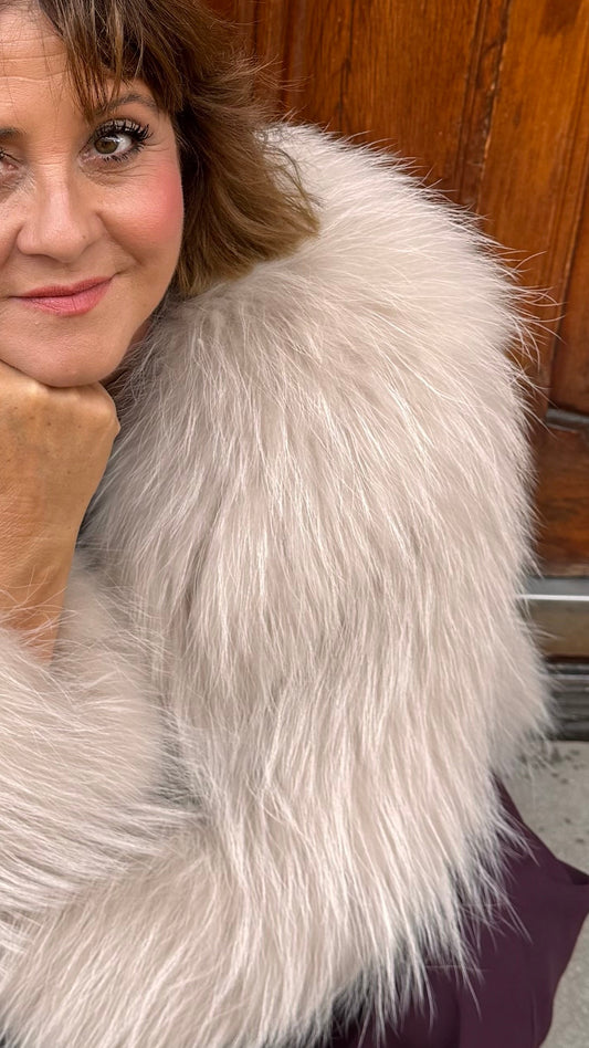 Chaqueta Pelo Largo Cat