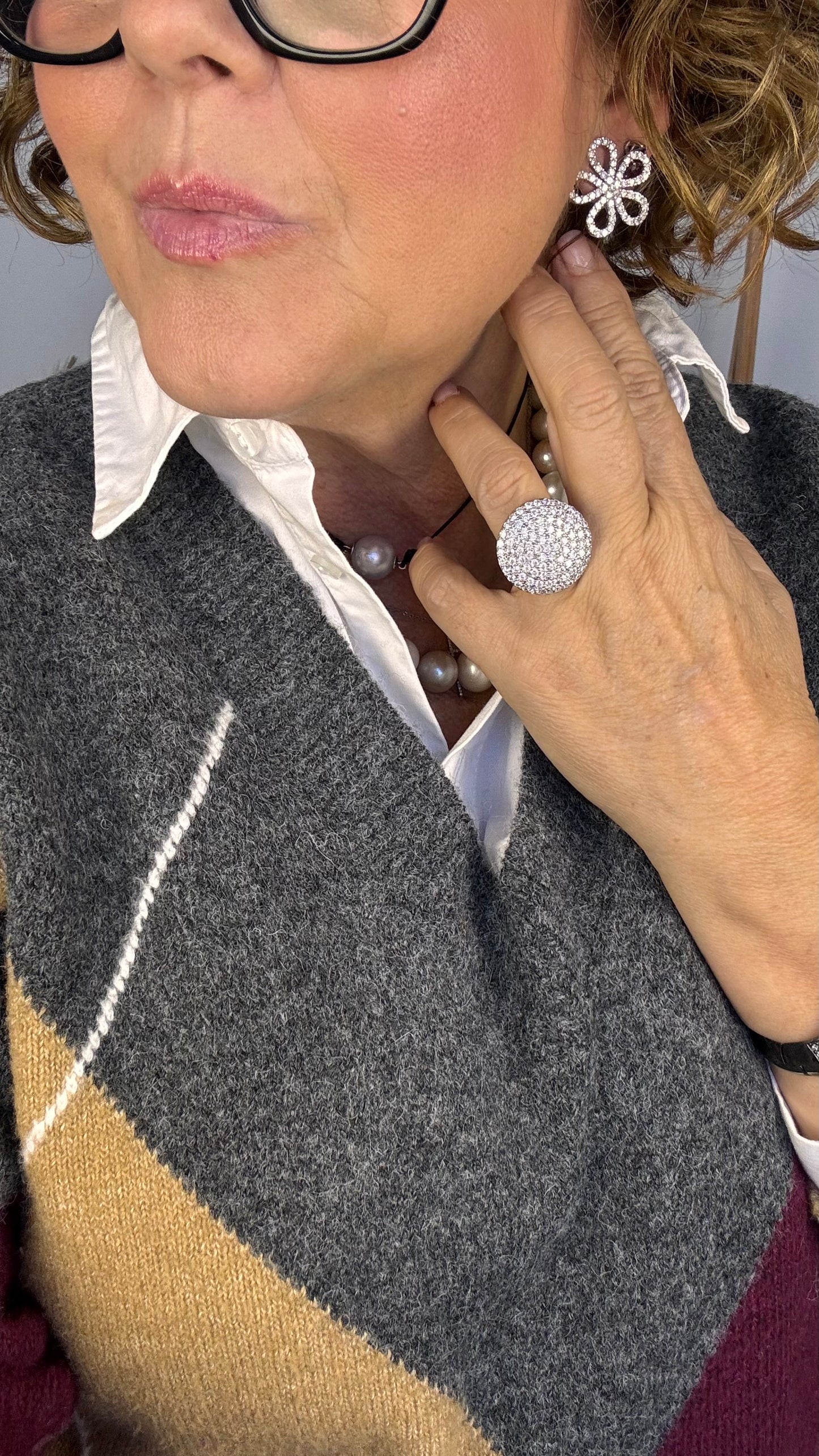 Silver Earrings Dénia