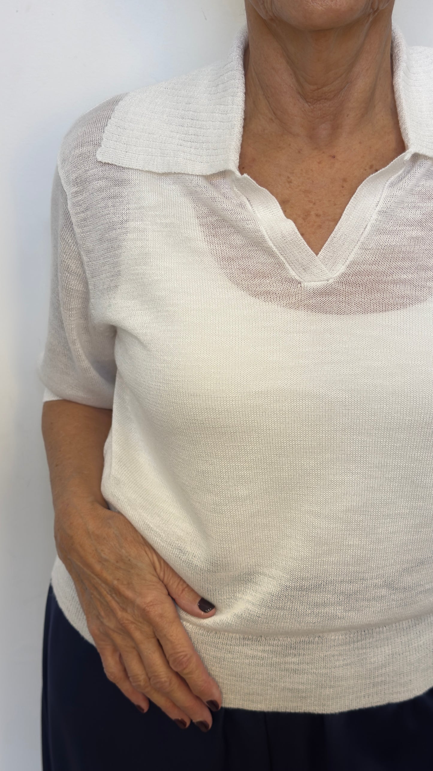 Suéter punto fino Sarai