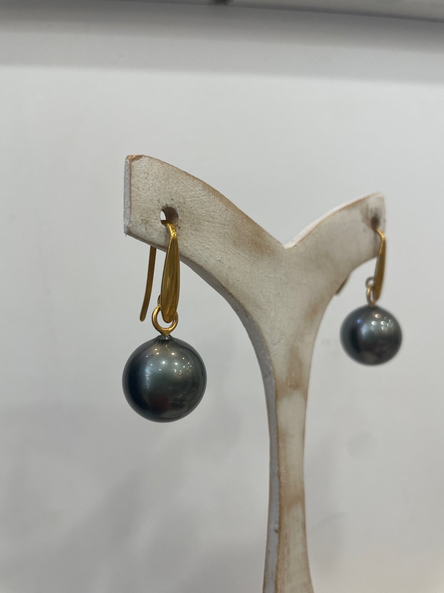 Pendientes Perla Gris Carla