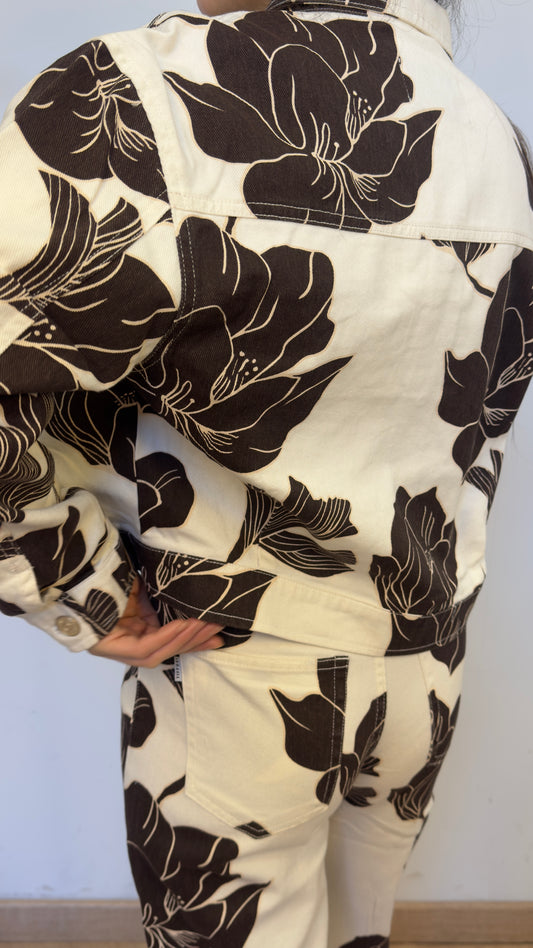 Pantalón vaquero flower