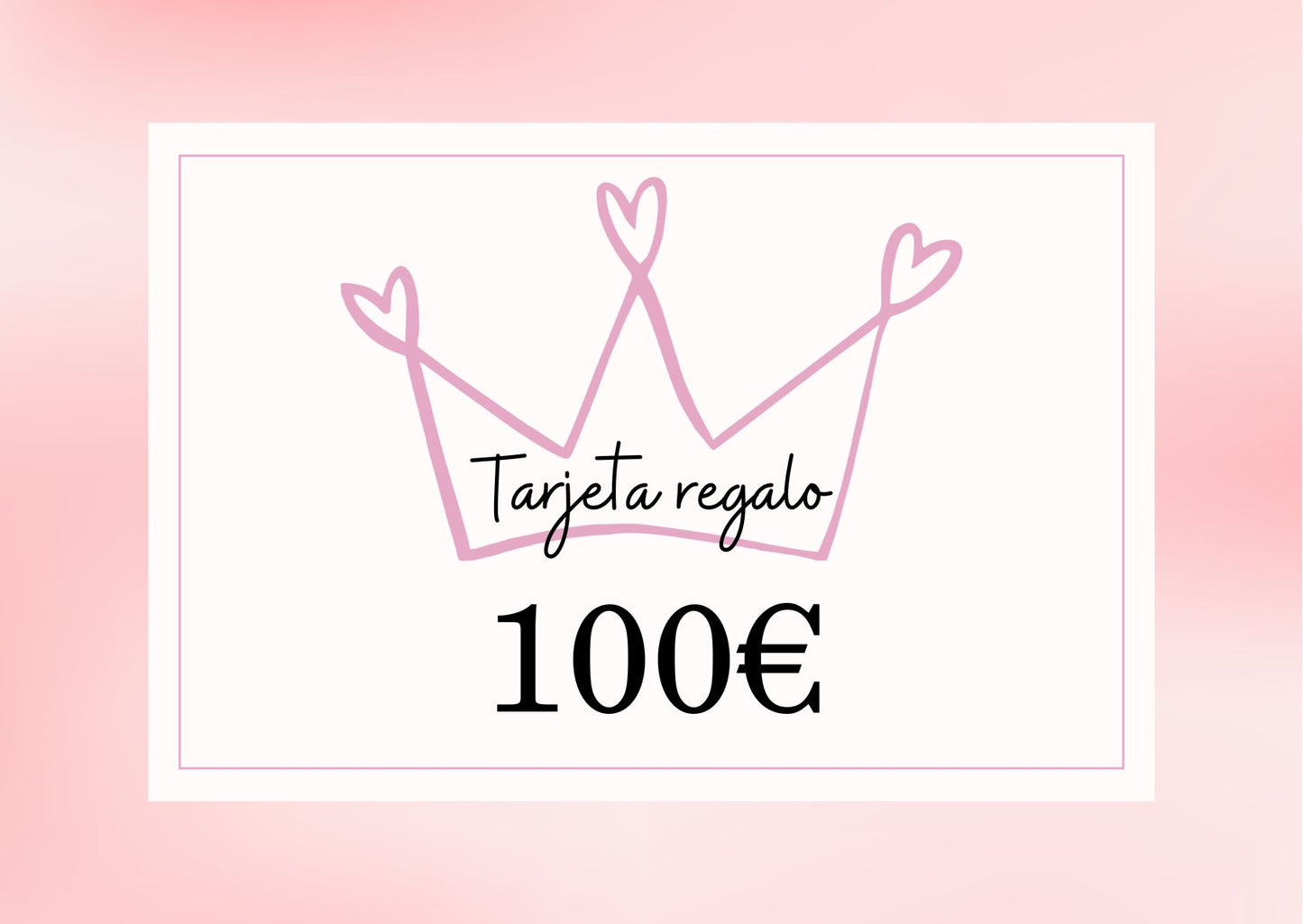 TARJETA REGALO - 100€