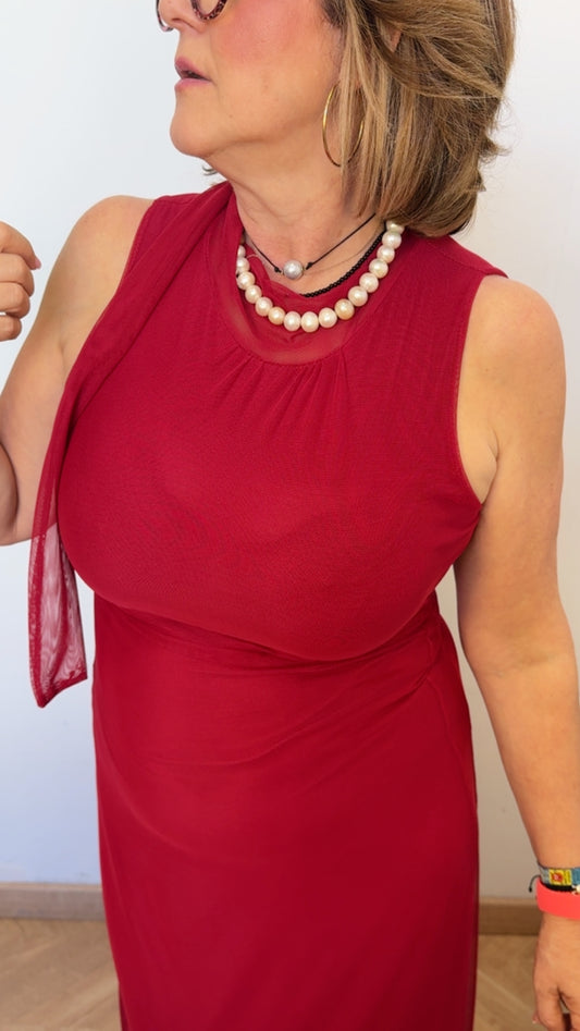 Vestido Rojo Roxan