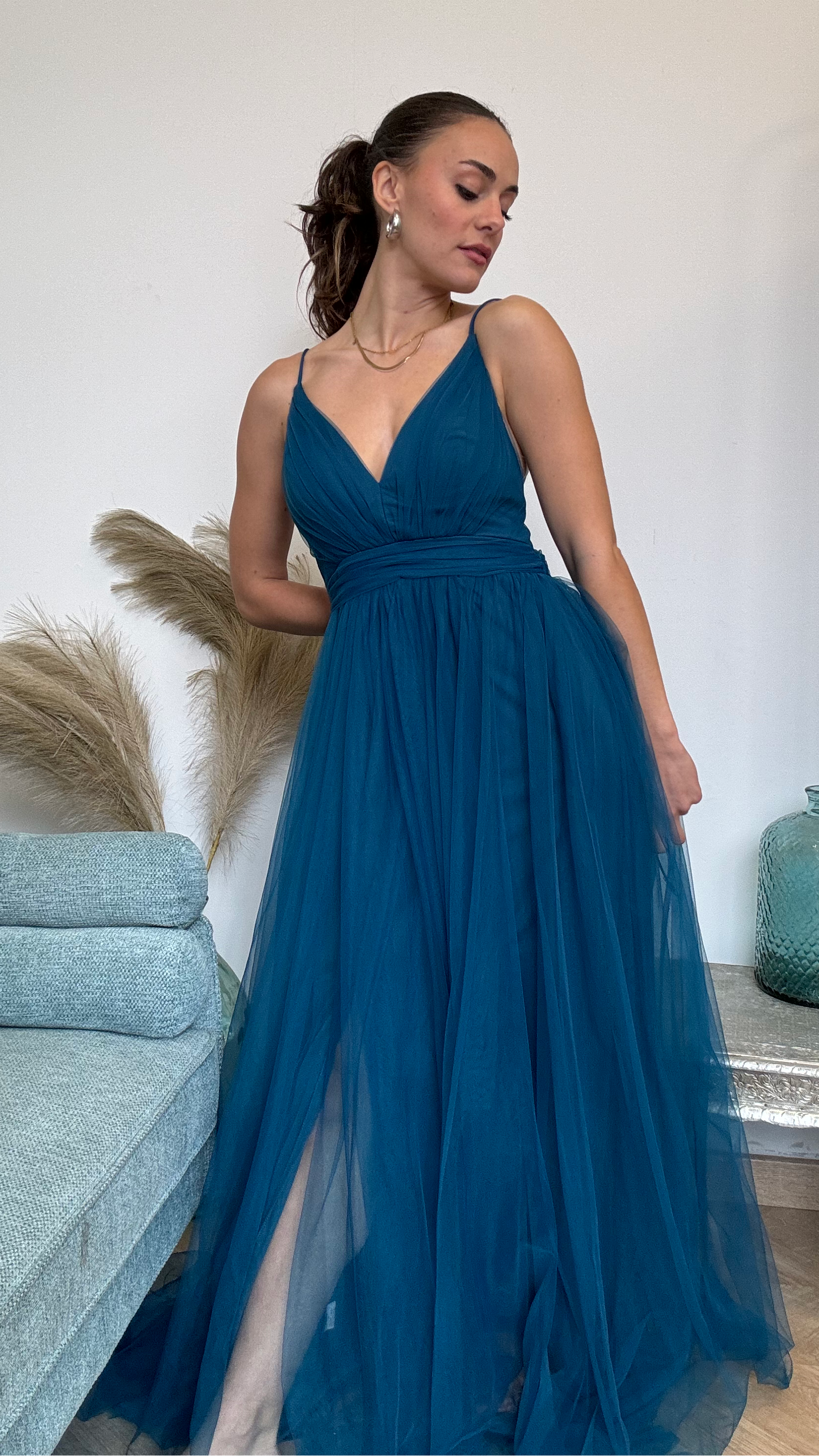 sachin and babi light blue dress Casual Elegance: The Art of Looking Put-Together Without Trying Too Hard main image 0