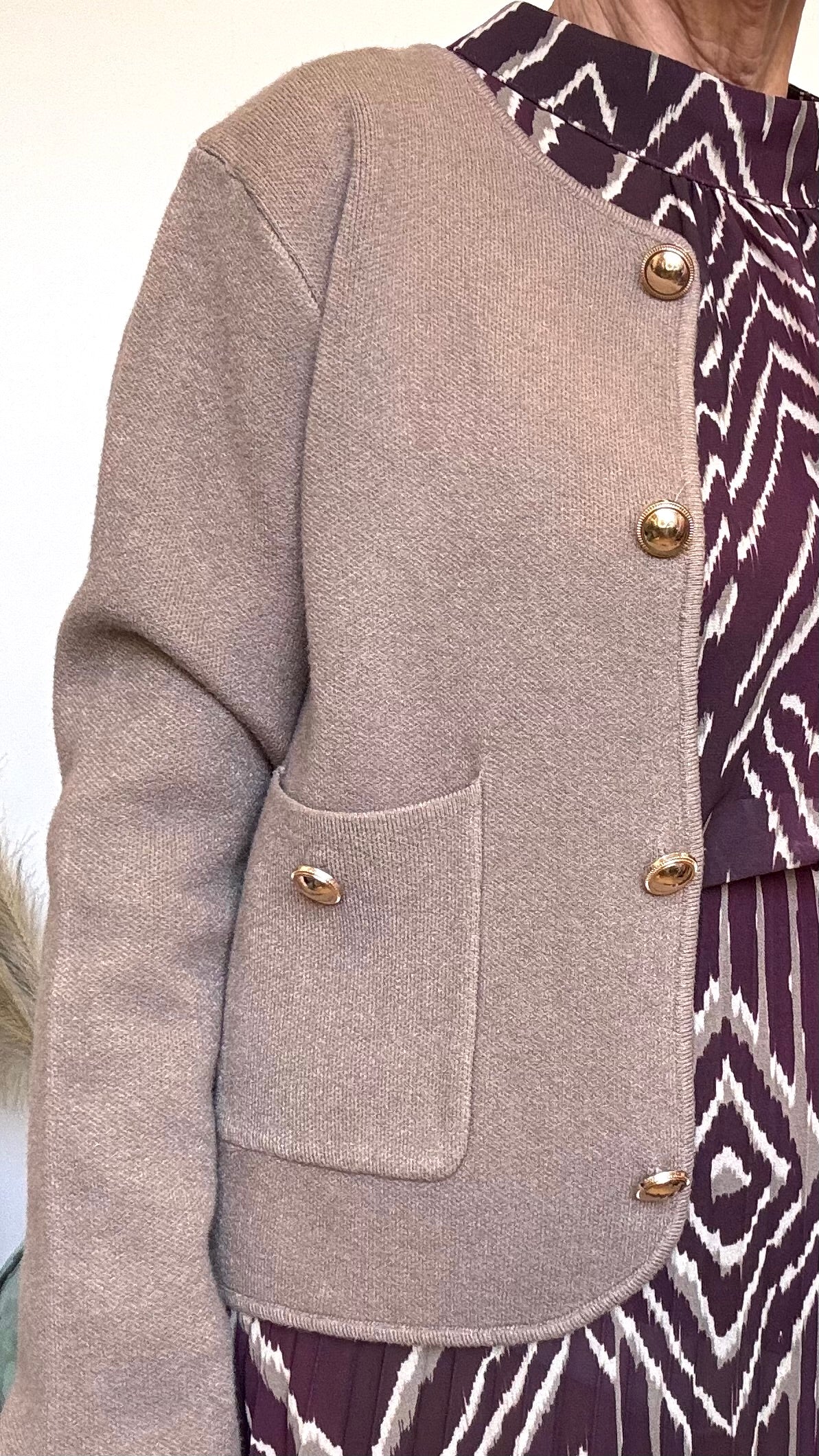 Chaqueta Punto Paloma