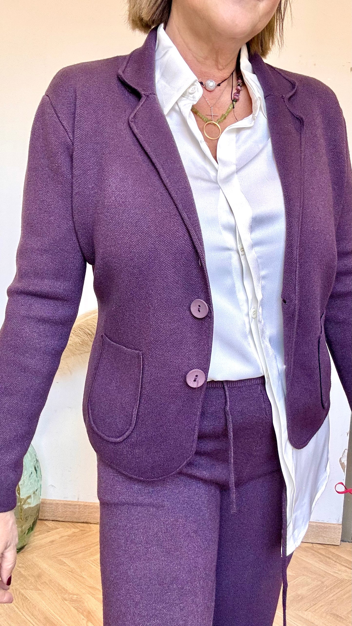 Chaqueta Punto tipo americana Jay