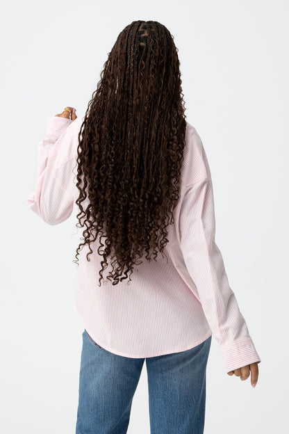 Pink striped shirt Martinique