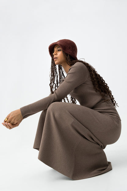 Tiffosi Women's High Neck Polo Knit Sweater - Elegant Jumper