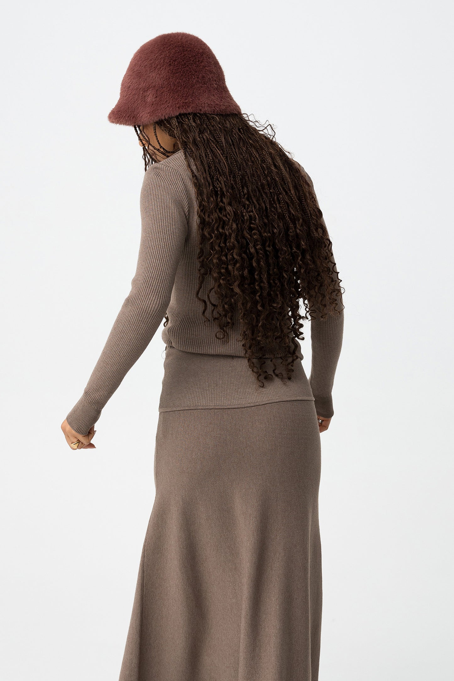 Tiffosi Women's High Neck Polo Knit Sweater - Elegant Jumper