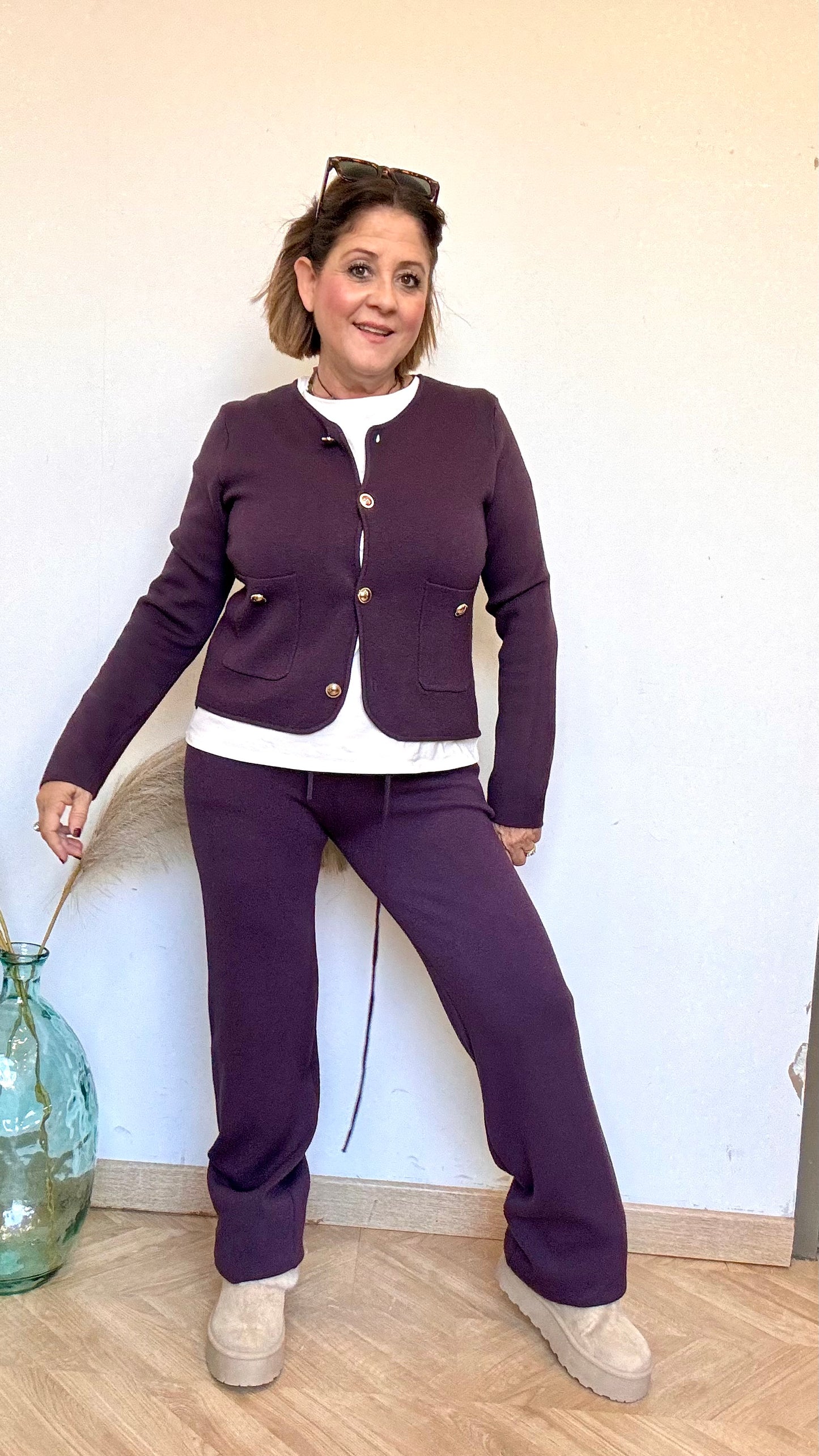 Chaqueta Punto Paloma