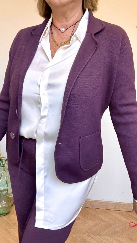 Chaqueta Punto tipo americana Jay