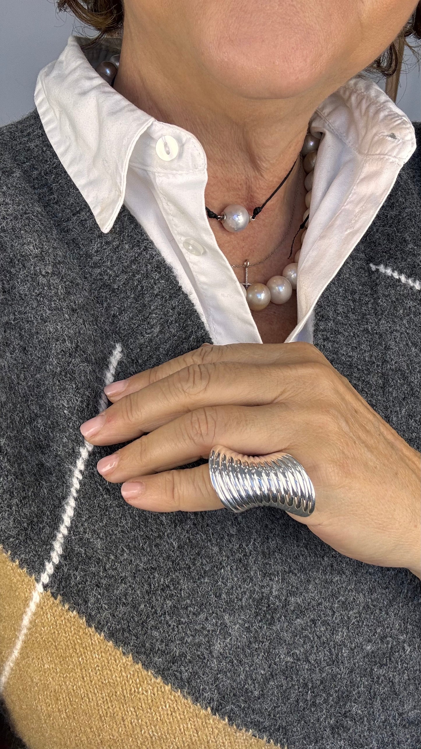 Silver Ring Thousand Rings