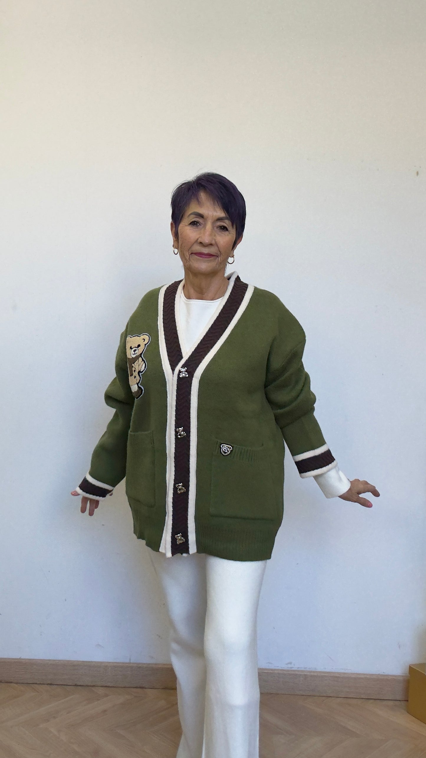 Chaqueta punto Osito