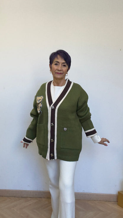 Chaqueta punto Osito