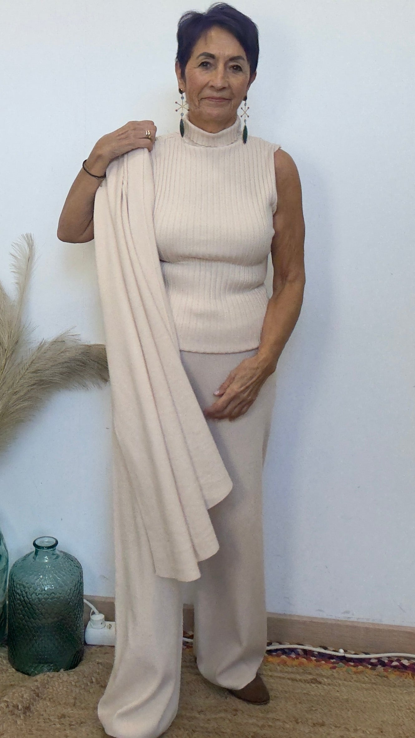 Mariana Set with Funnel Neck Jacket - Comfortable and Cozy BDP