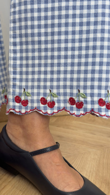 Pantalón vaquero cerezas 🍒