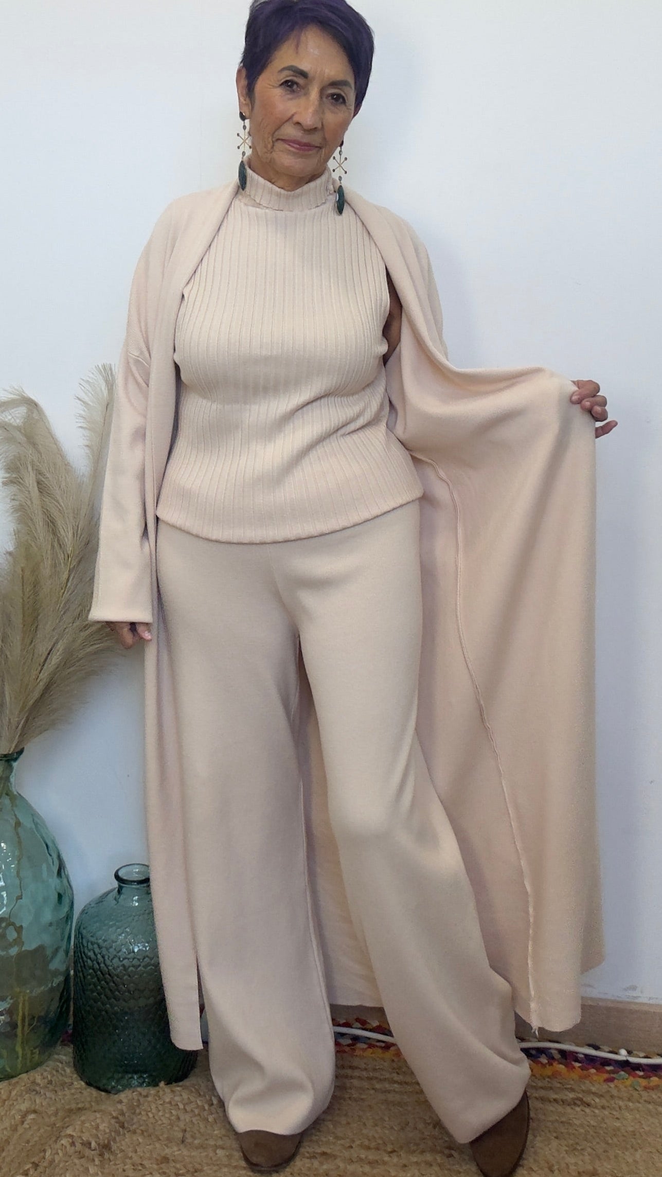 Mariana Set with Funnel Neck Jacket - Comfortable and Cozy BDP