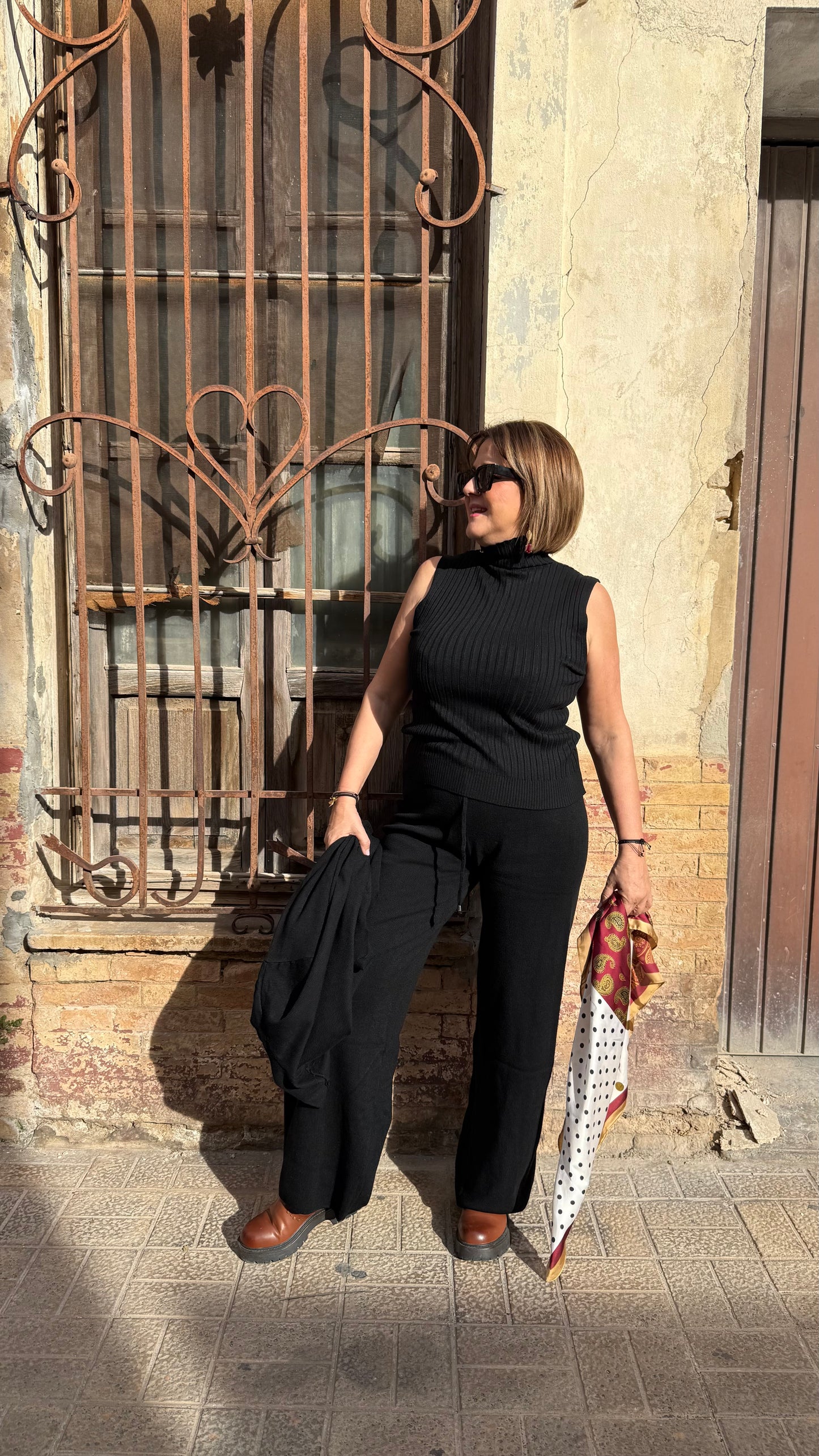 Barna Set, Funnel Neck Jacket, Comfortable BDP