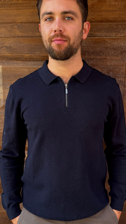 Suéter Polo Marine