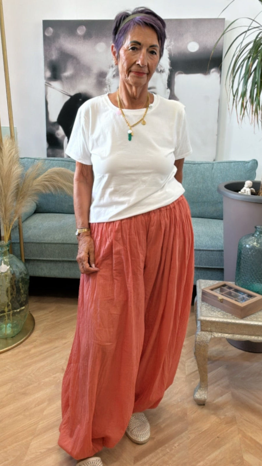 Pantalón  Aladin Coral