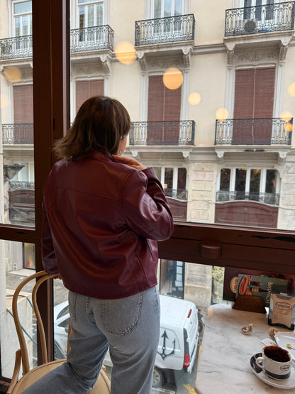 Chaqueta de eco piel Zintia