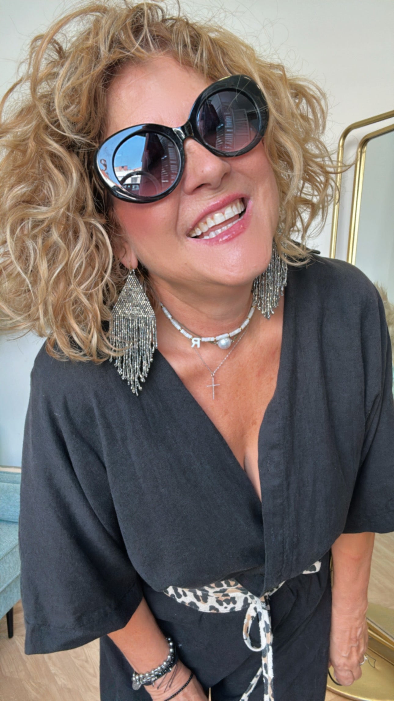 Pendientes acero Marion