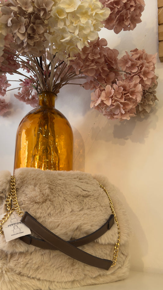 Bolso pelo sintético Bear