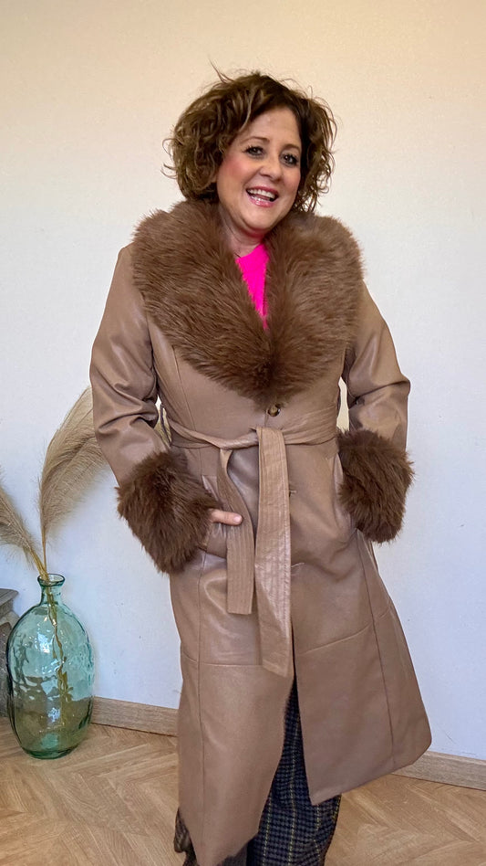 Nuria Eco Leather Jacket