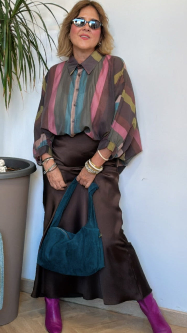 Camisa Rayada Multicolor Marsella