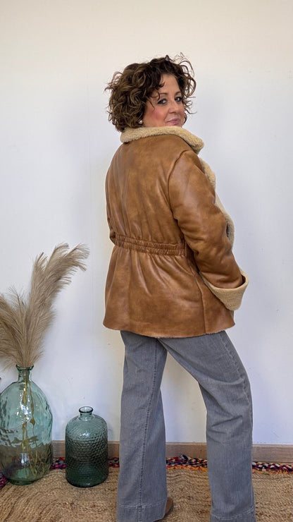 Lou faux leather jacket