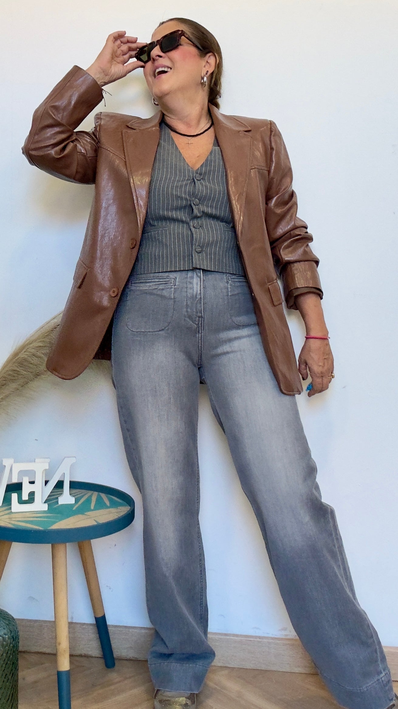 Americana Basic Eco Piel