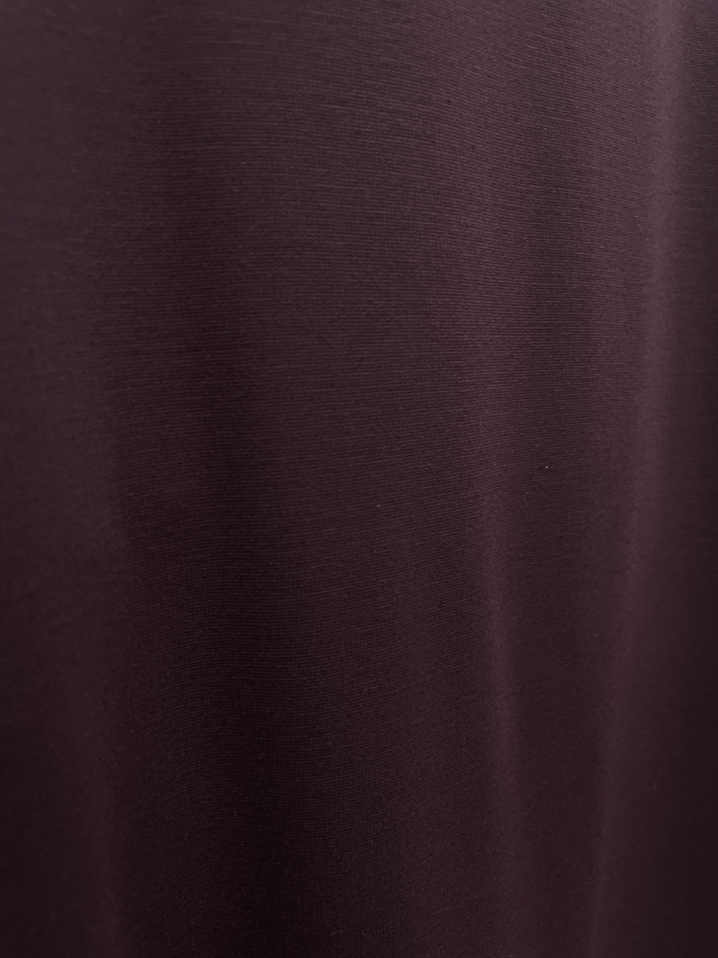Vestido Drapeado Color Vino