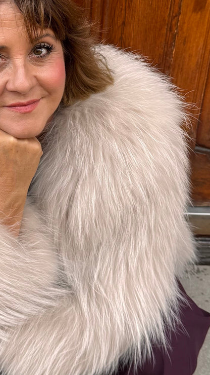 Chaqueta Pelo Largo Cat