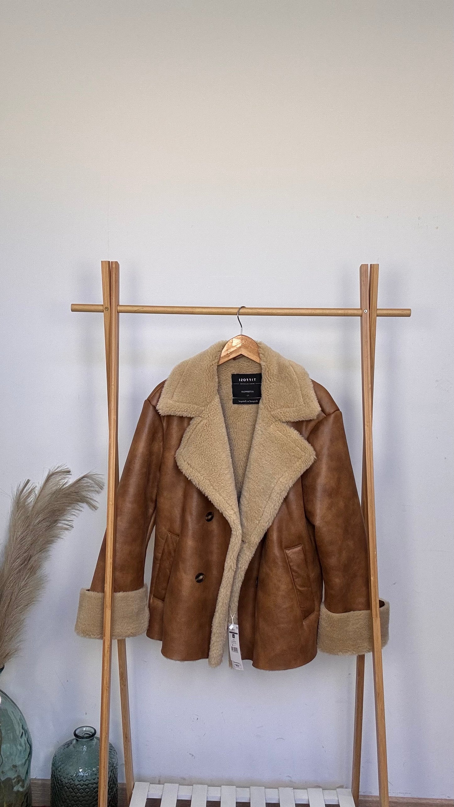 Lou faux leather jacket