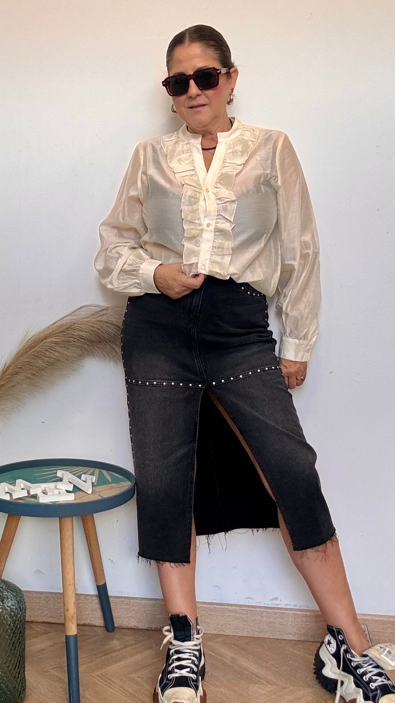 Falda Vaquera   Tachuelas