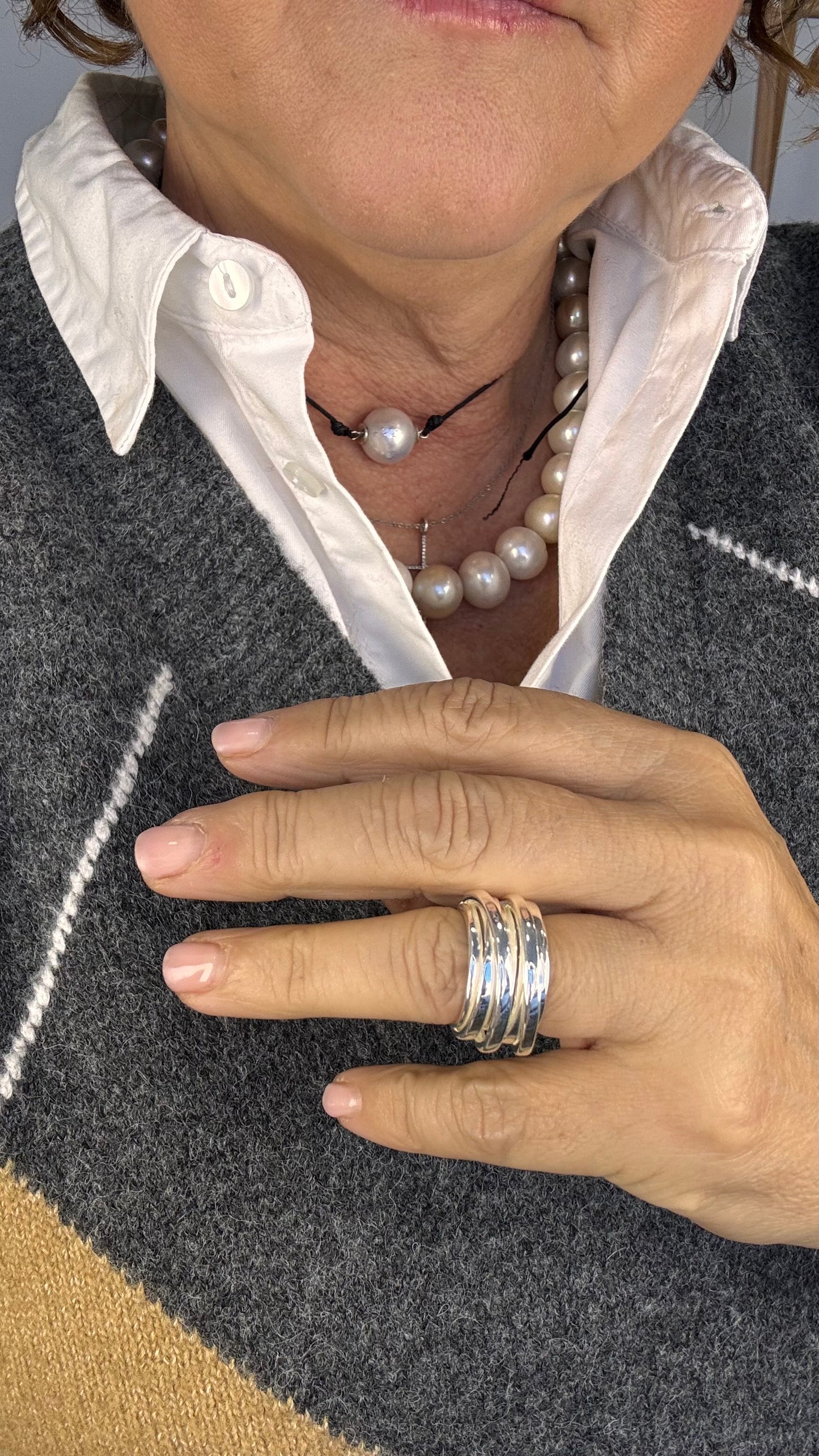 Silver Constellation Ring