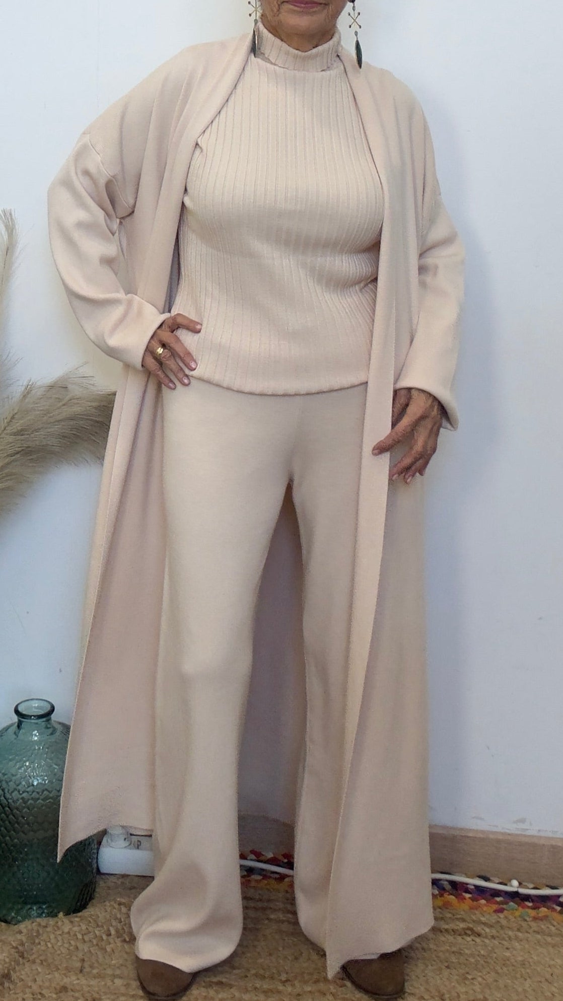 Mariana Set with Funnel Neck Jacket - Comfortable and Cozy BDP