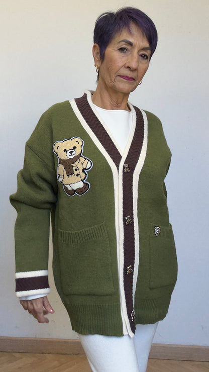 Chaqueta punto Osito