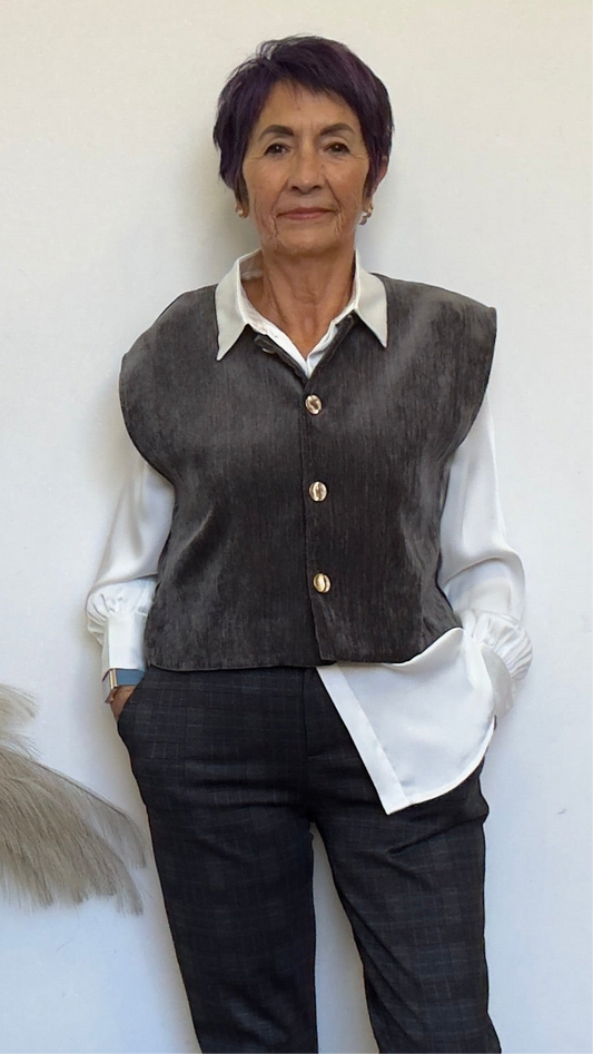 Chaleco Terciopelo Zintia