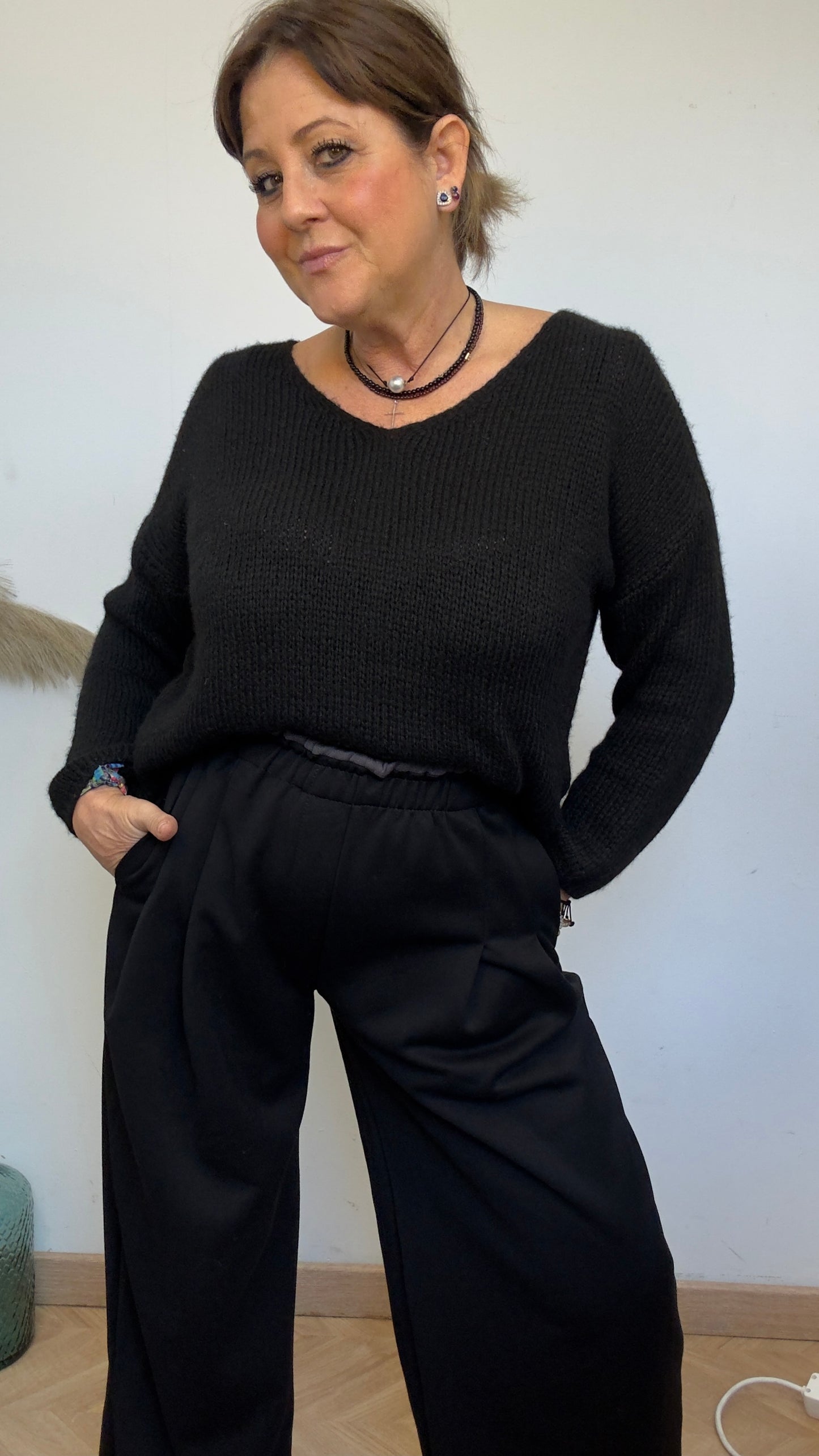 Pantalón chandal Palazzo