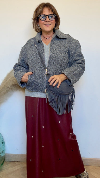 Falda Eco Piel Canadá