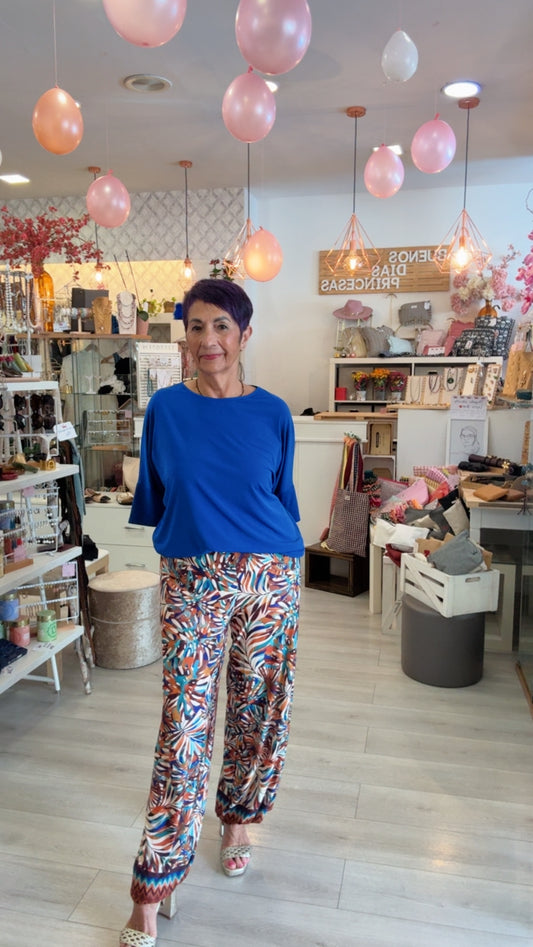 Camisa/Blusa Azul Klein