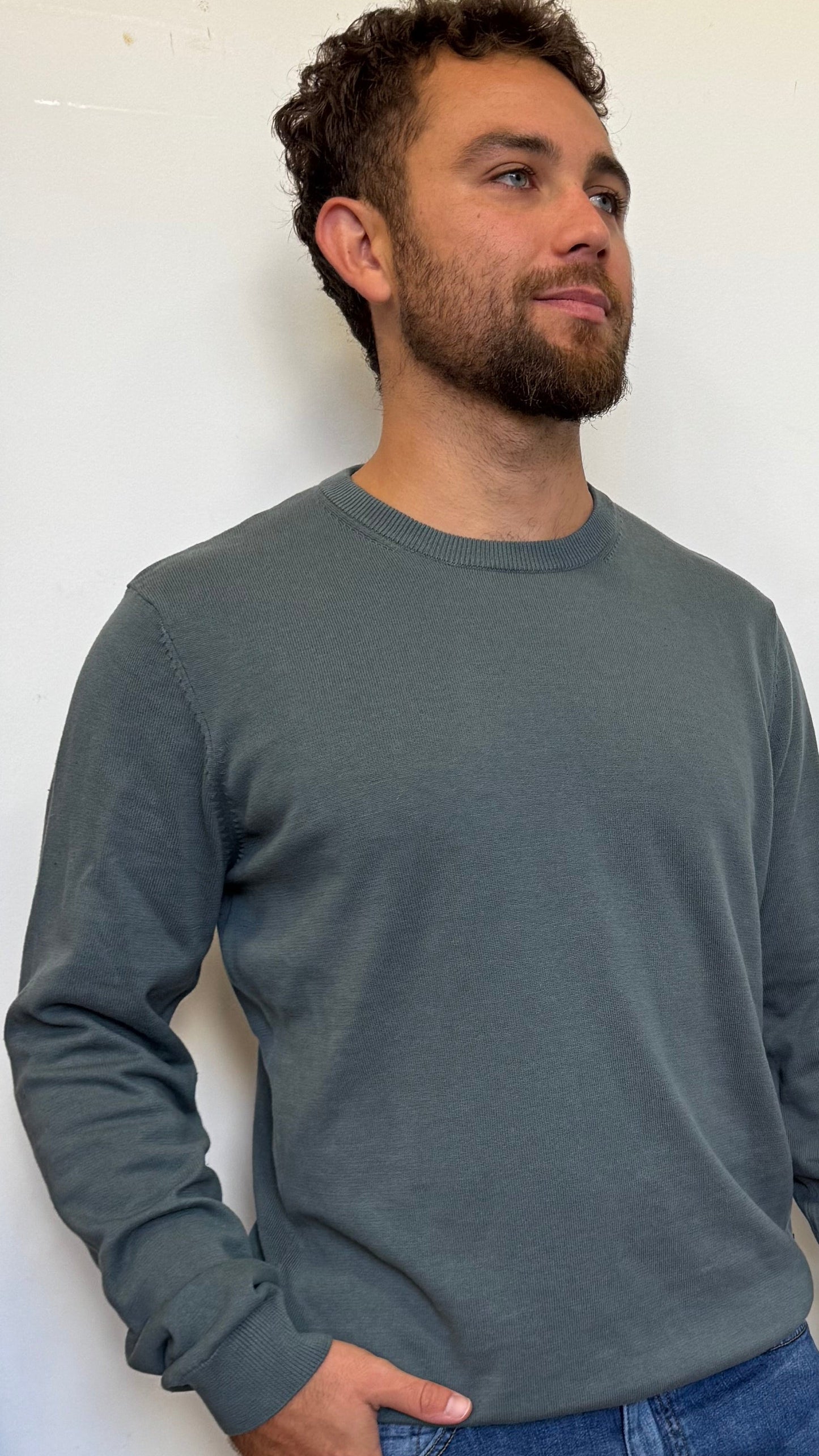 Suéter Gris Petróleo Patricio