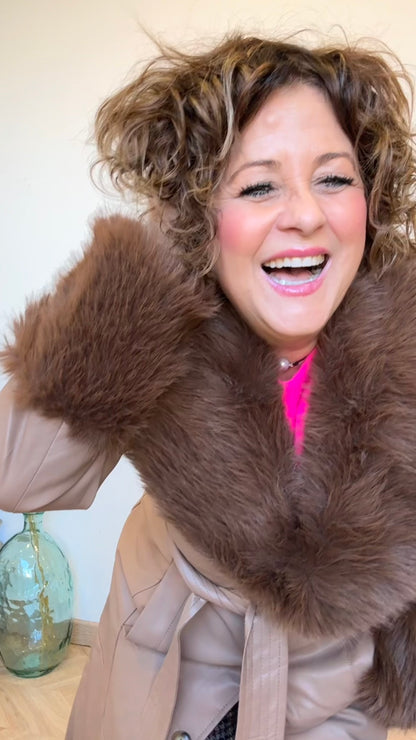 Nuria Eco Leather Jacket