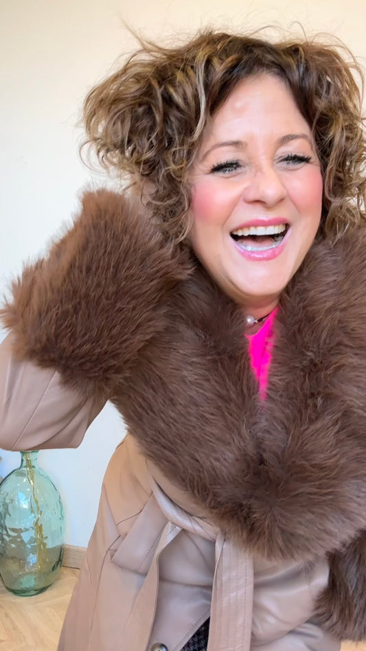 Nuria Eco Leather Jacket